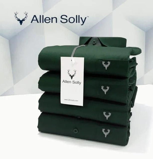 Men's Solid Cotton Formal Shirt (Pack of 1)